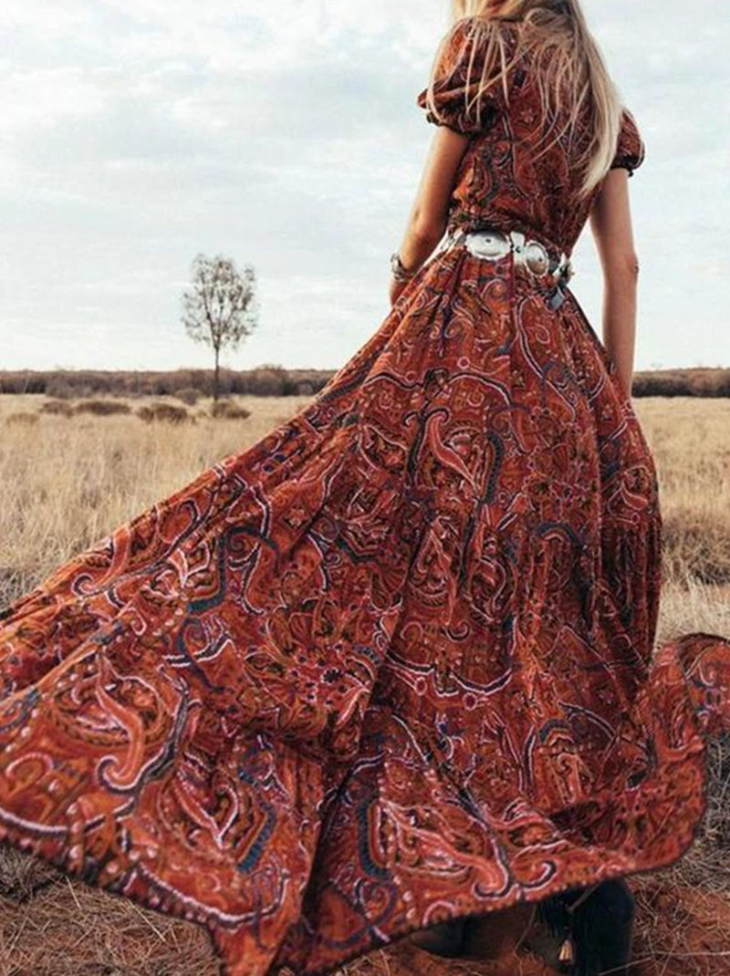 bohemian dress